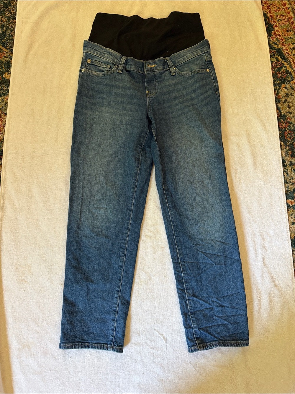 Gap Maternity Blue Denim Jeans with Support Panel